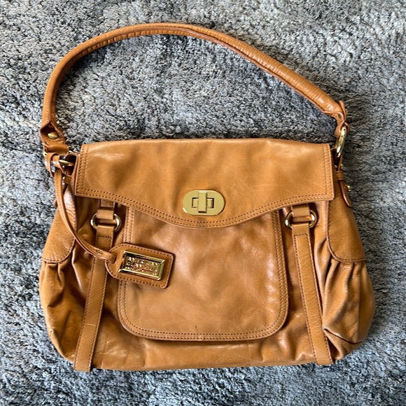 Badgley Mischka Handbags - Badgley Mischka - camel leather purse